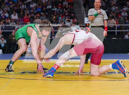 Thumbnail 2 in NYSPHSAA Wrestling Championships Quarter Finals 102 lbs. - 126 lbs. photogallery.
