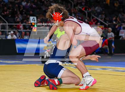 Thumbnail 3 in NYSPHSAA Wrestling Championships Quarter Finals 102 lbs. - 126 lbs. photogallery.
