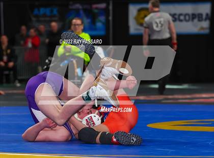 Thumbnail 3 in NYSPHSAA Wrestling Championships Quarter Finals 102 lbs. - 126 lbs. photogallery.