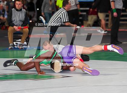 Thumbnail 2 in NYSPHSAA Wrestling Championships Quarter Finals 102 lbs. - 126 lbs. photogallery.