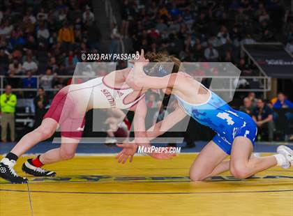 Thumbnail 1 in NYSPHSAA Wrestling Championships Quarter Finals 102 lbs. - 126 lbs. photogallery.