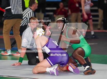Thumbnail 1 in NYSPHSAA Wrestling Championships Quarter Finals 102 lbs. - 126 lbs. photogallery.