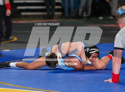 Thumbnail 1 in NYSPHSAA Wrestling Championships Quarter Finals 102 lbs. - 126 lbs. photogallery.