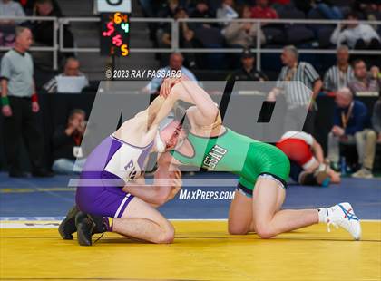 Thumbnail 1 in NYSPHSAA Wrestling Championships Quarter Finals 102 lbs. - 126 lbs. photogallery.