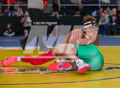 Thumbnail 3 in NYSPHSAA Wrestling Championships Quarter Finals 102 lbs. - 126 lbs. photogallery.