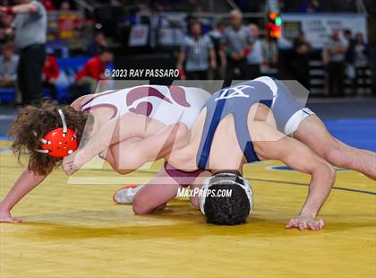Thumbnail 3 in NYSPHSAA Wrestling Championships Quarter Finals 102 lbs. - 126 lbs. photogallery.