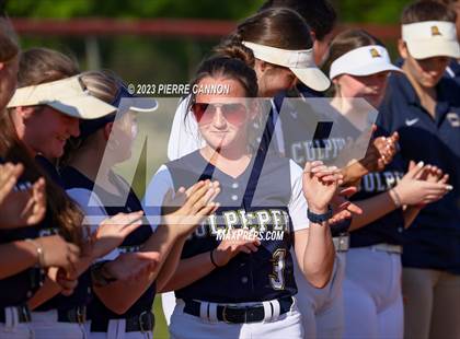 Thumbnail 2 in Culpeper County vs Brentsville District (VHSL Class 3  Region B Region Quarterfinal) photogallery.