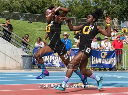 Thumbnail 2 in CIF State Track & Field Championships (Girls Track Qualification Events) photogallery.