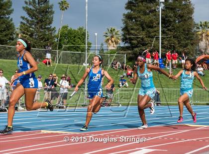 Thumbnail 3 in CIF State Track & Field Championships (Girls Track Qualification Events) photogallery.