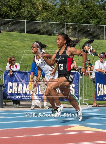 Thumbnail 1 in CIF State Track & Field Championships (Girls Track Qualification Events) photogallery.