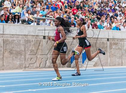 Thumbnail 3 in CIF State Track & Field Championships (Girls Track Qualification Events) photogallery.