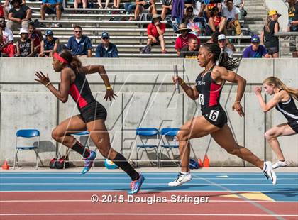 Thumbnail 3 in CIF State Track & Field Championships (Girls Track Qualification Events) photogallery.