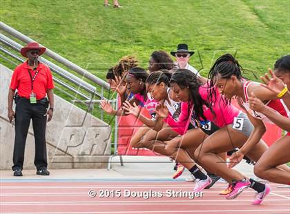 Thumbnail 2 in CIF State Track & Field Championships (Girls Track Qualification Events) photogallery.
