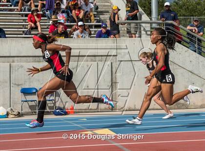 Thumbnail 2 in CIF State Track & Field Championships (Girls Track Qualification Events) photogallery.