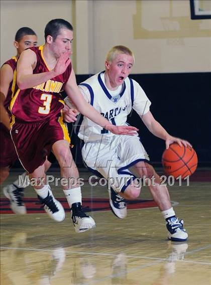 Thumbnail 3 in Columbia vs. Wyomissing (D3 Quarterfinals) photogallery.