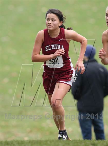 Thumbnail 2 in NYSPHSAA Cross Country Championships (Girls Class A) photogallery.