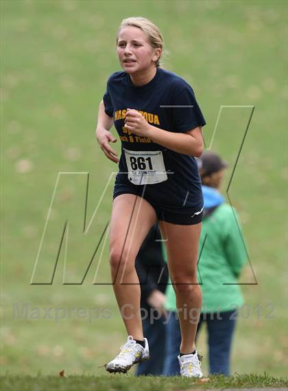 Thumbnail 2 in NYSPHSAA Cross Country Championships (Girls Class A) photogallery.