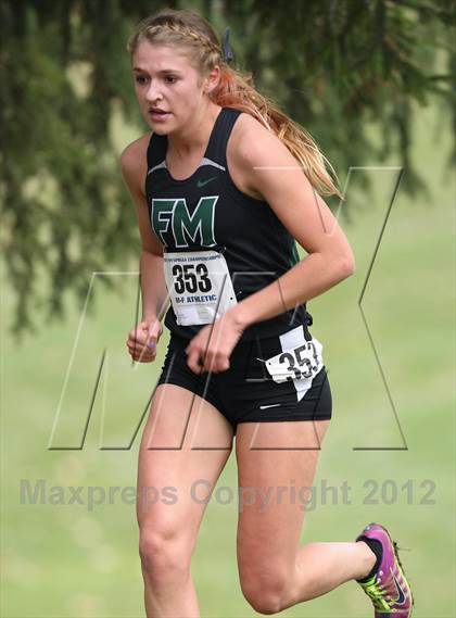 Thumbnail 2 in NYSPHSAA Cross Country Championships (Girls Class A) photogallery.