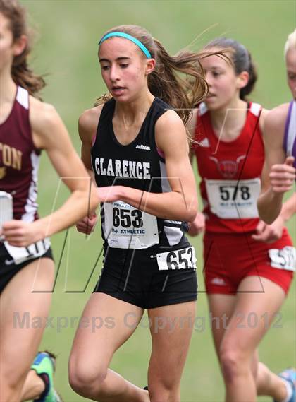 Thumbnail 1 in NYSPHSAA Cross Country Championships (Girls Class A) photogallery.