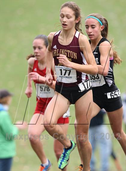 Thumbnail 2 in NYSPHSAA Cross Country Championships (Girls Class A) photogallery.