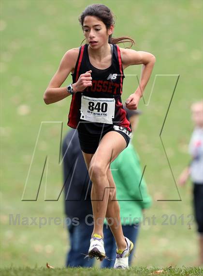 Thumbnail 2 in NYSPHSAA Cross Country Championships (Girls Class A) photogallery.