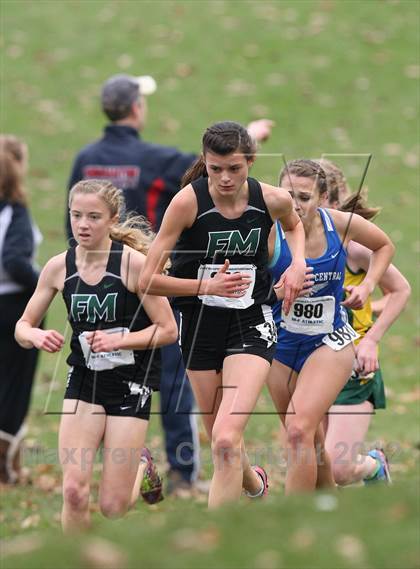 Thumbnail 3 in NYSPHSAA Cross Country Championships (Girls Class A) photogallery.