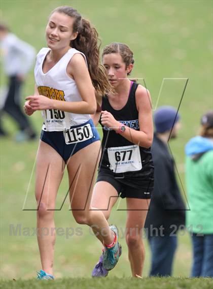 Thumbnail 1 in NYSPHSAA Cross Country Championships (Girls Class A) photogallery.