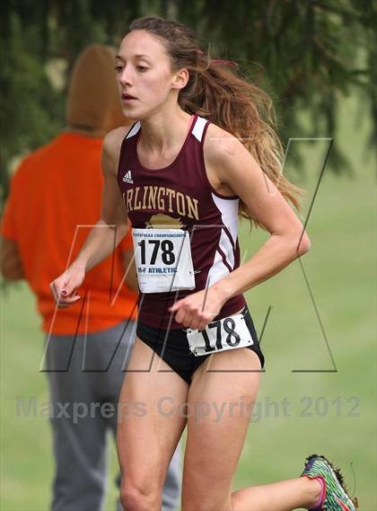 Thumbnail 2 in NYSPHSAA Cross Country Championships (Girls Class A) photogallery.