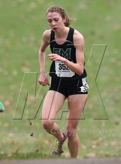 Thumbnail 3 in NYSPHSAA Cross Country Championships (Girls Class A) photogallery.