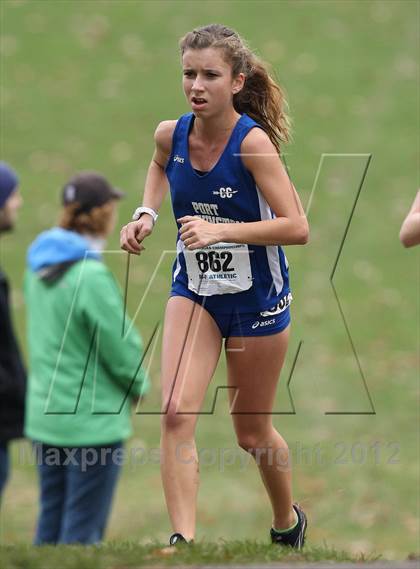 Thumbnail 1 in NYSPHSAA Cross Country Championships (Girls Class A) photogallery.