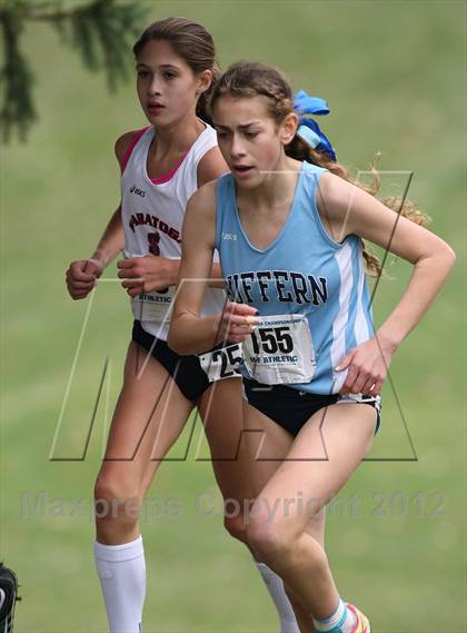 Thumbnail 1 in NYSPHSAA Cross Country Championships (Girls Class A) photogallery.