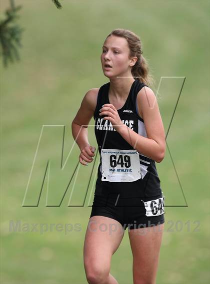 Thumbnail 3 in NYSPHSAA Cross Country Championships (Girls Class A) photogallery.