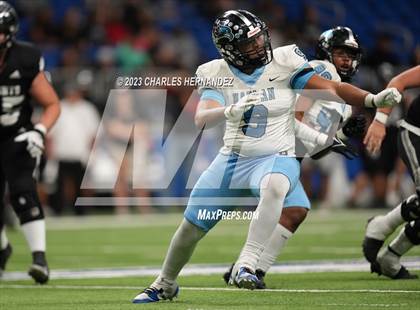 Thumbnail 3 in Harlan vs. Steele (UIL 6A Division II Region 4 Semifinal) photogallery.
