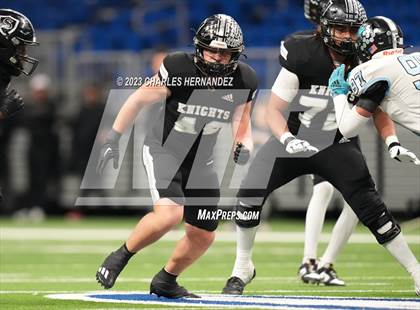 Thumbnail 2 in Harlan vs. Steele (UIL 6A Division II Region 4 Semifinal) photogallery.