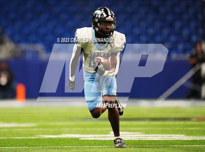 Thumbnail 2 in Harlan vs. Steele (UIL 6A Division II Region 4 Semifinal) photogallery.