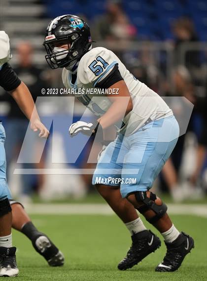 Thumbnail 2 in Harlan vs. Steele (UIL 6A Division II Region 4 Semifinal) photogallery.