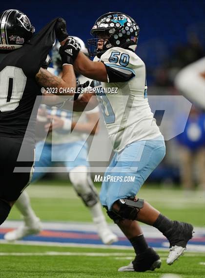 Thumbnail 2 in Harlan vs. Steele (UIL 6A Division II Region 4 Semifinal) photogallery.