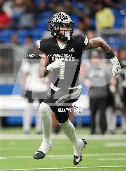 Thumbnail 2 in Harlan vs. Steele (UIL 6A Division II Region 4 Semifinal) photogallery.