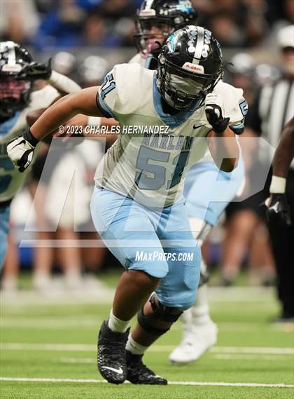 Thumbnail 2 in Harlan vs. Steele (UIL 6A Division II Region 4 Semifinal) photogallery.