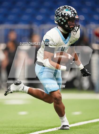 Thumbnail 3 in Harlan vs. Steele (UIL 6A Division II Region 4 Semifinal) photogallery.