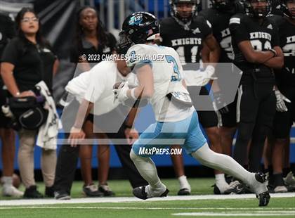 Thumbnail 2 in Harlan vs. Steele (UIL 6A Division II Region 4 Semifinal) photogallery.