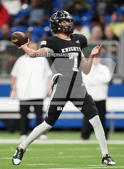 Thumbnail 3 in Harlan vs. Steele (UIL 6A Division II Region 4 Semifinal) photogallery.