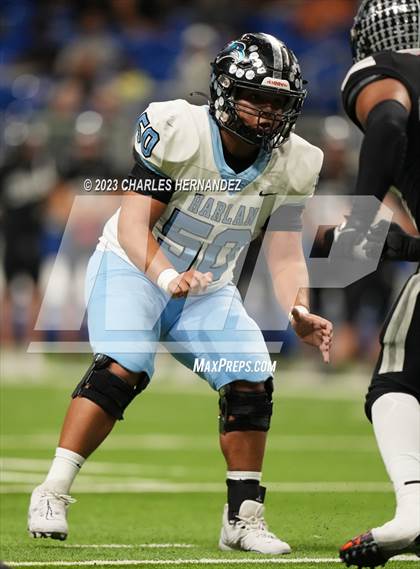 Thumbnail 1 in Harlan vs. Steele (UIL 6A Division II Region 4 Semifinal) photogallery.