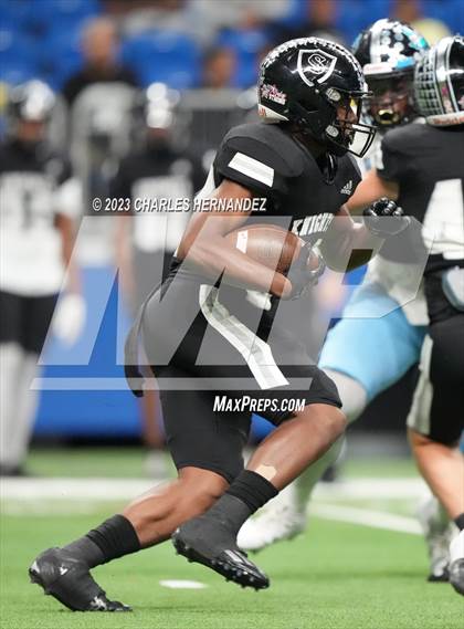 Thumbnail 2 in Harlan vs. Steele (UIL 6A Division II Region 4 Semifinal) photogallery.