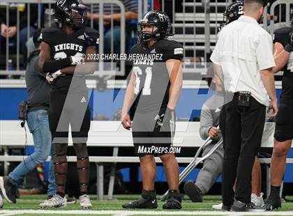 Thumbnail 2 in Harlan vs. Steele (UIL 6A Division II Region 4 Semifinal) photogallery.