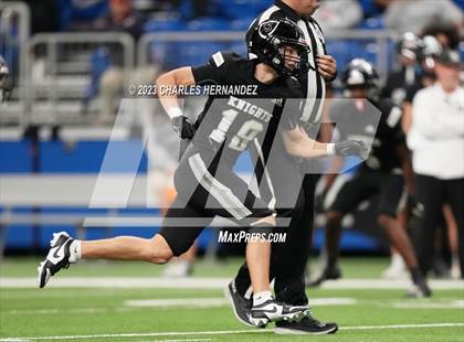 Thumbnail 2 in Harlan vs. Steele (UIL 6A Division II Region 4 Semifinal) photogallery.