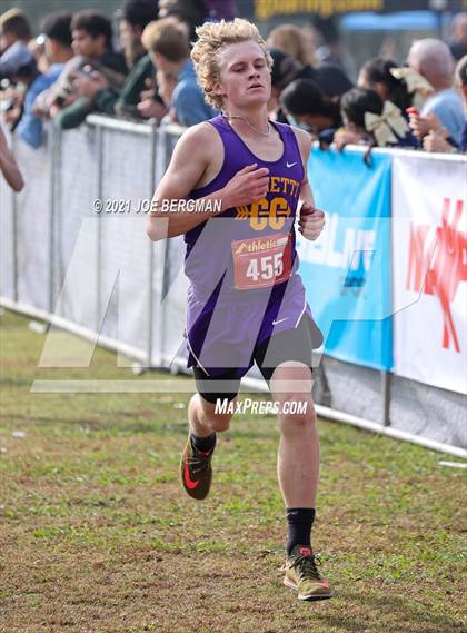Thumbnail 3 in CIF Central Section Cross Country Championships (Boys D3 Race) photogallery.