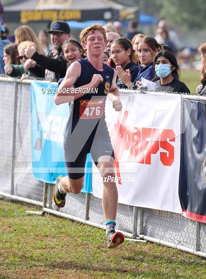 Thumbnail 3 in CIF Central Section Cross Country Championships (Boys D3 Race) photogallery.