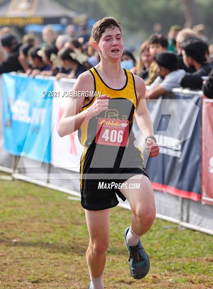 Thumbnail 3 in CIF Central Section Cross Country Championships (Boys D3 Race) photogallery.