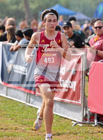Thumbnail 2 in CIF Central Section Cross Country Championships (Boys D3 Race) photogallery.